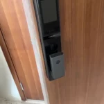 T6Pro smart door lock with camera photo review