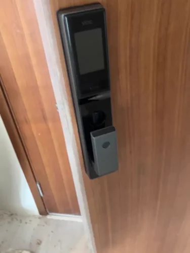 T6Pro smart door lock with camera photo review